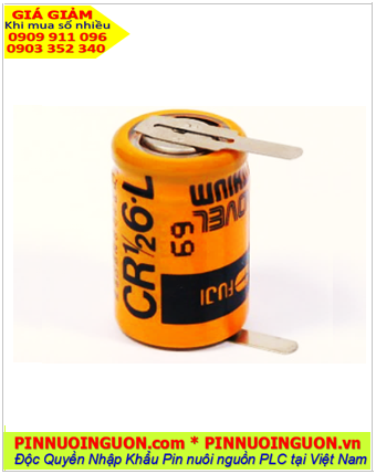 FUJI CR1/2 6.L; Pin nuôi nguồn FUJI CR1/2 6.L lithium 3v 1/2AA 950mAh chính hãng (Xuất xứ NHẬT)